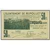 Image 1 : 50 Cèntims. -  25 Juliol 1937. -  Aj. de RIPOLLET. -  Sin número ni sello tampón. AT-2142e; T-2479e.