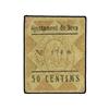 Image 1 : 50 Cèntims. -  Aj. de SEVA. -  Cartón. RARO. AT-2376, T-2755. MBC. -  -