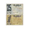 Image 1 : Lote 2 billetes 25 Cèntims y 1 Pesseta. -  Agost 1937. -  Aj. de VILADRAU. -  AT-2777/78. MBC+. -  -