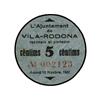 Image 1 : 5 Cèntims. -  15 Novembre 1937. -  Aj. de VILA-RODONA. -  ESCASO. AT-2876; T-3322. EBC. -  -