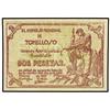 Image 1 : 2 Pesetas. -  9 Julio 1937. -  C.M. de TOMELLOSO (Ciudad Real). -  ESCASO. M-1429C. EBC+. -  -