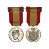 Image 1 : Medalla de Honor. -  1858-1868. -  Anv.: Busto de Isabel II con inscripción ISABEL II REINA DE LAS E