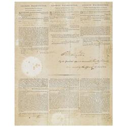 George Washington DS 1796