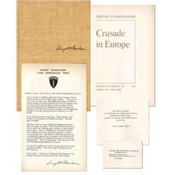 Dwight D. Eisenhower ''Crusade in Europe'' Signed