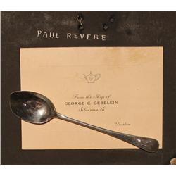 Paul Revere Silver Spoon