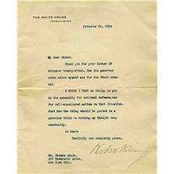 Woodrow Wilson TLS 1914