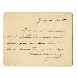 Grover Cleveland ANS