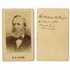 Image 1 : Rutherford B. Hayes Signed CDV