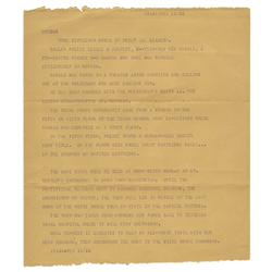 JFK Assassination Teletype