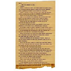 JFK Assassination Teletype