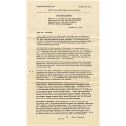 JFK Cuban Missile Press Release