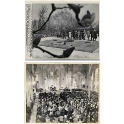 Two JFK Funeral Press Photos