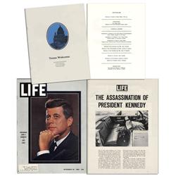 JFK Texas Dinner Program