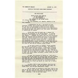 JFK State of The Union Address