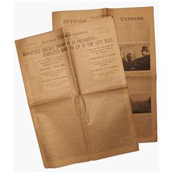 McKinley Assassination Newspaper