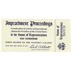 Image 1 : Nixon House Impeachment Ticket