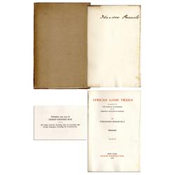 Theodore Roosevelt Signed Book