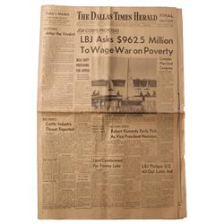 Jack Ruby Trial Newspaper