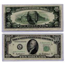 1950 $10 Federal Reserve Error Note