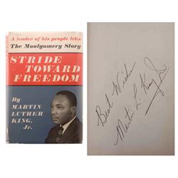 MLK Stride Toward Freedom Signed