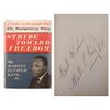 Image 1 : MLK Stride Toward Freedom Signed