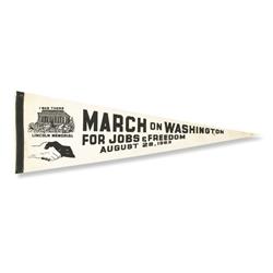MLK 1963 March Pennant
