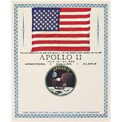 Apollo 11 Flag Flown to the Moon