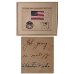 Apollo 16 Flag Flown to the Moon