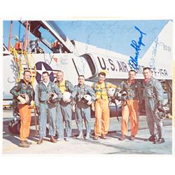 Mercury 7 Signed Photo