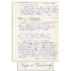 Clyde Tombaugh ALS