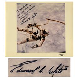 Ed White Space Walk Signed Photo