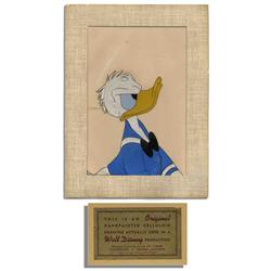 Donald Duck Disney Animation Cel