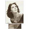 Image 1 : Elizabeth Taylor Signed Photo