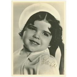 Darla Hood Signed Photo