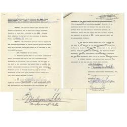 Ali vs. Frazier Contract Signed