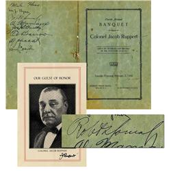 Bobby Jones Signed Program