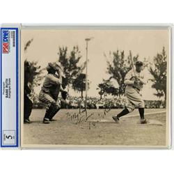 Babe Ruth Signed Photo