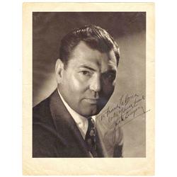 Jack Dempsey Signed Photo