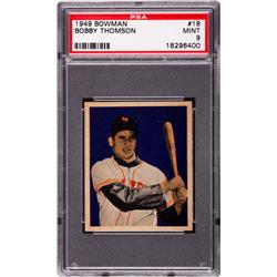 1949 Bowman Bobby Thomson #18 PSA 9
