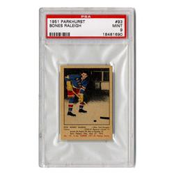 1951 Parkhurst Bones Raleigh PSA 9