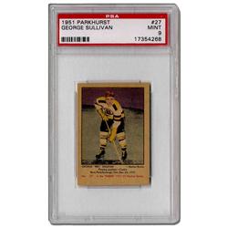1951 Parkhurst George Sullivan PSA 9