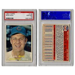 1957 Topps Bob Rush PSA 10