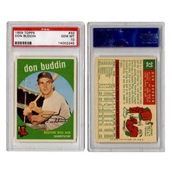 1959 Topps Don Buddin PSA 10