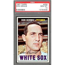 1967 Topps Don Dennis PSA 10