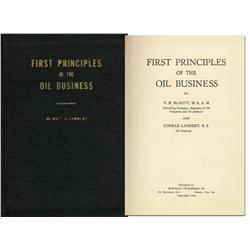 ''Principles of the Oil Business''