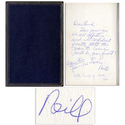AA Book Signed by Bill Wilson 1966