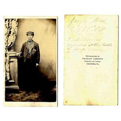 ID'd Civil War CDV Signed