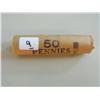 ROLL OF RED WHEAT CENTS (UNC) DATE UNKNOWN BUT THINK 1957