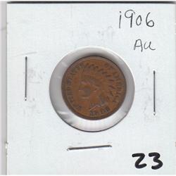 1906 INDIAN HEAD CENT (AU)