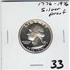 1976 SILVER PROOF QUARTER